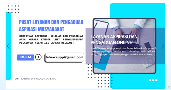PUSAT LAYANAN DAN PENGADUAN ASPIRASI MASYARAKAT
